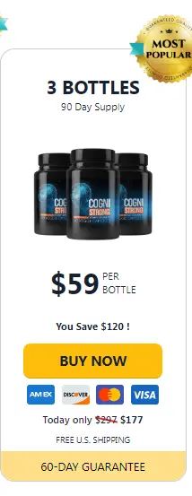 Cognistrong 3 Bottles