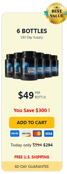 Cognistrong 6 Bottles